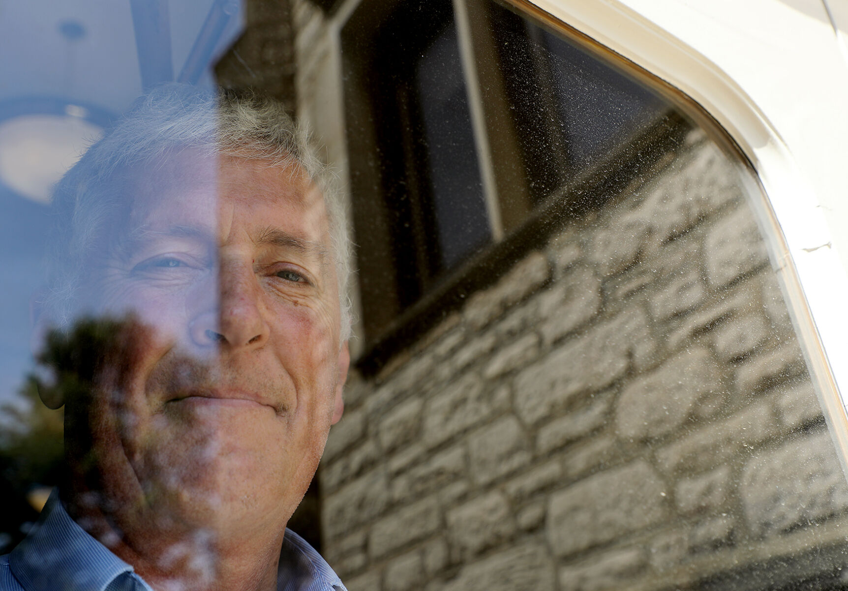 Patrick Westhoff stands for a portrait